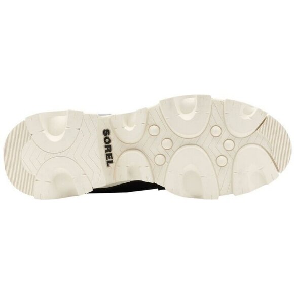 NEW Sorel Brex Lace Up Waterproof Boots Combat Platform Lug Sole NL4305-010 B/W - Picture 6 of 8